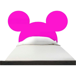 Mickey Mouse Kids Headboard